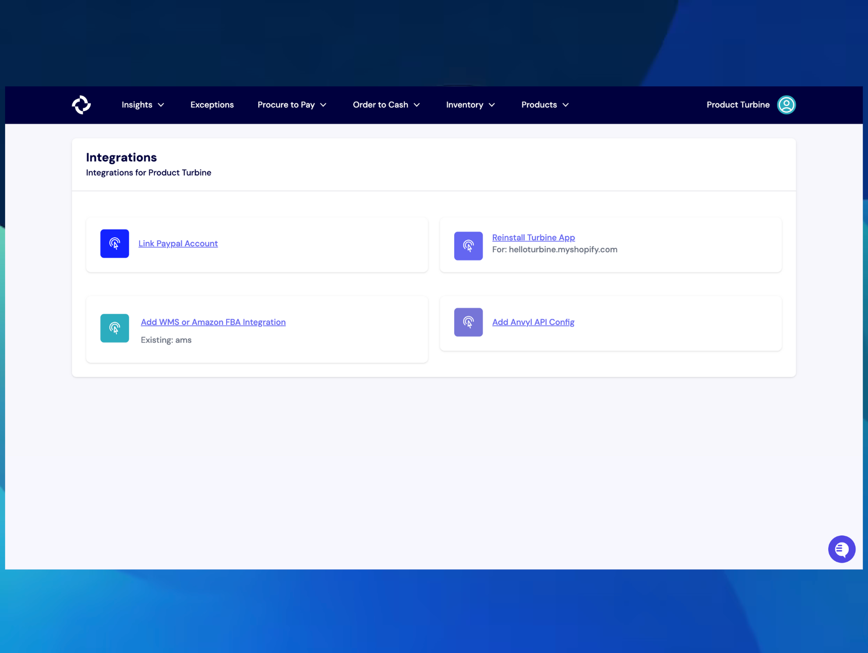 Inventory Forecasting in Turbine